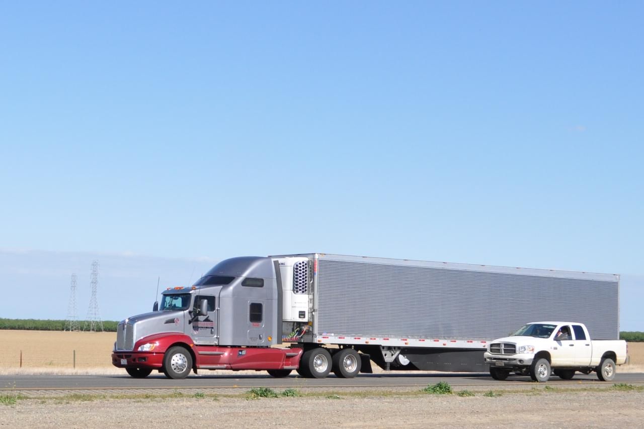 on the road i 5 california part 6 mountain river trucking